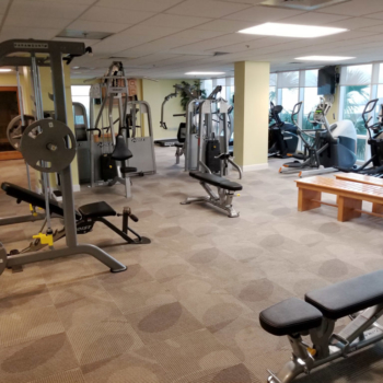 Gym at Gulf Shores Condo Rental