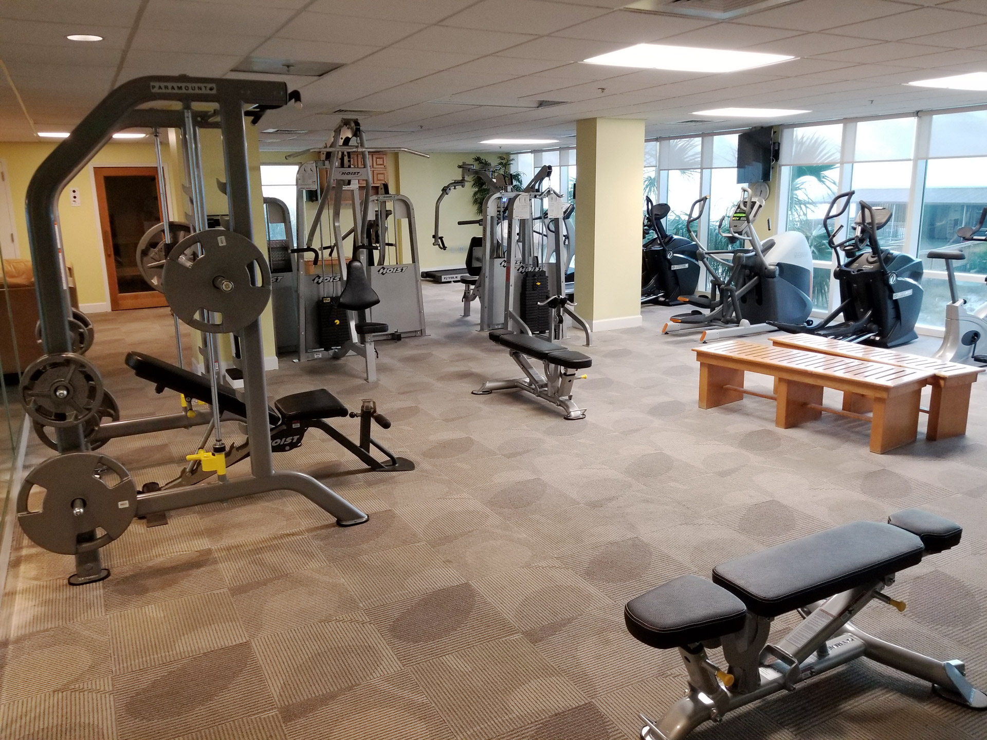 Gym at Gulf Shores Condo Rental