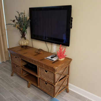 Living Room TV at Gulf Shores Condo