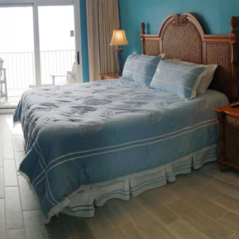 Master Bedroom with Beach View Balcony